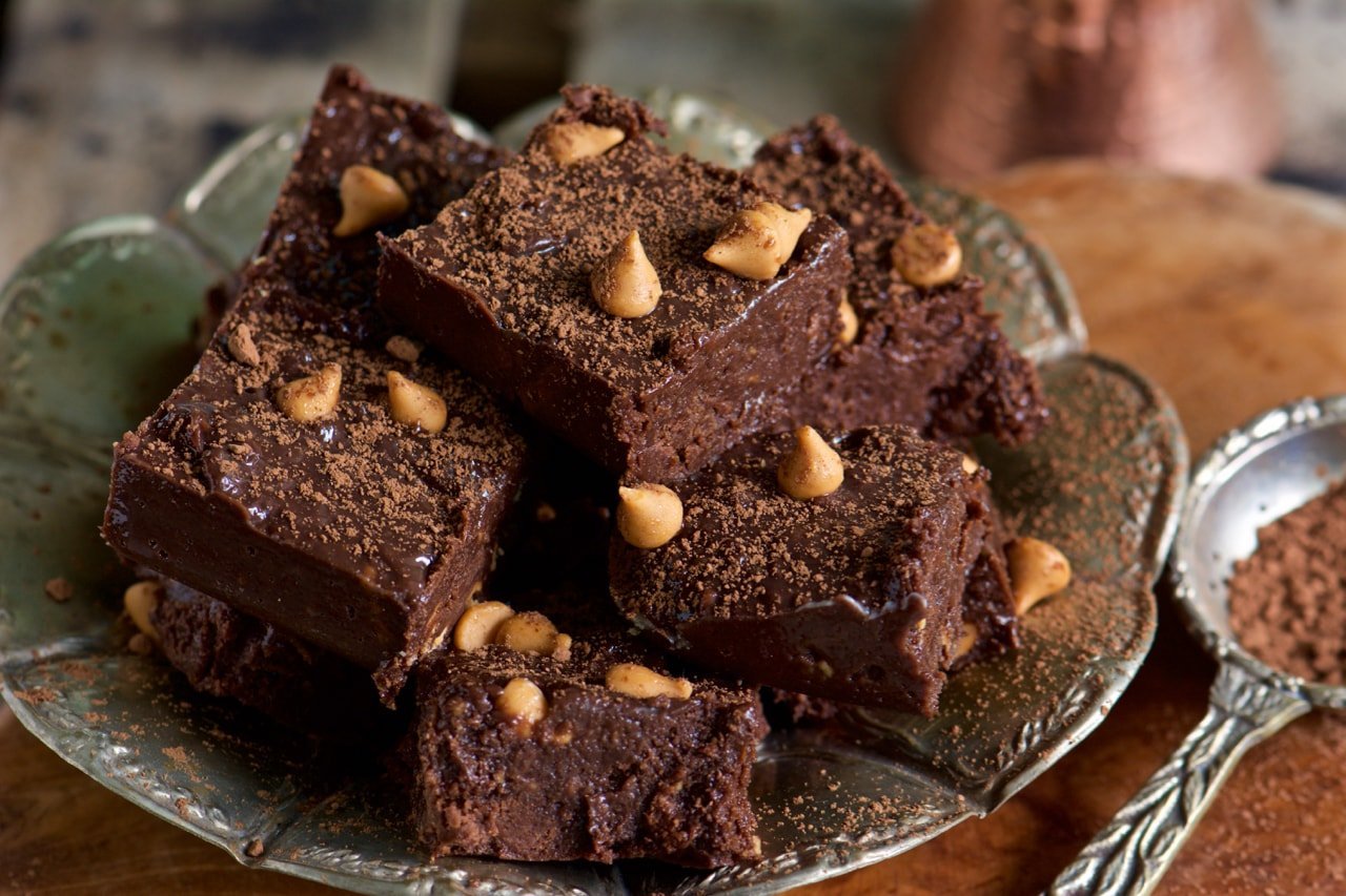 No-Bake Fudge Brownies