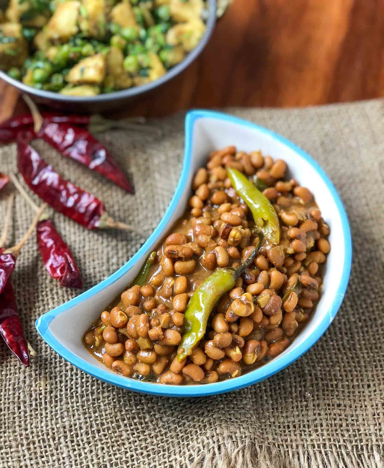 No-Onion No-Garlic Lobia Masala