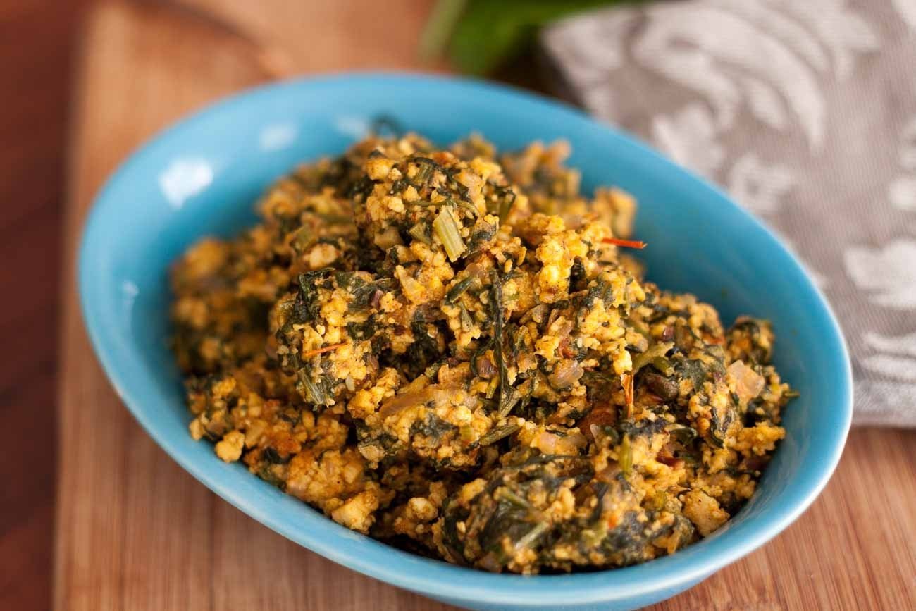 Spinach Paneer Bhurji