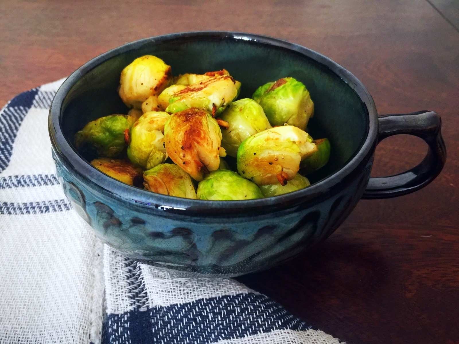 Pan-Fried Brussels Sprouts
