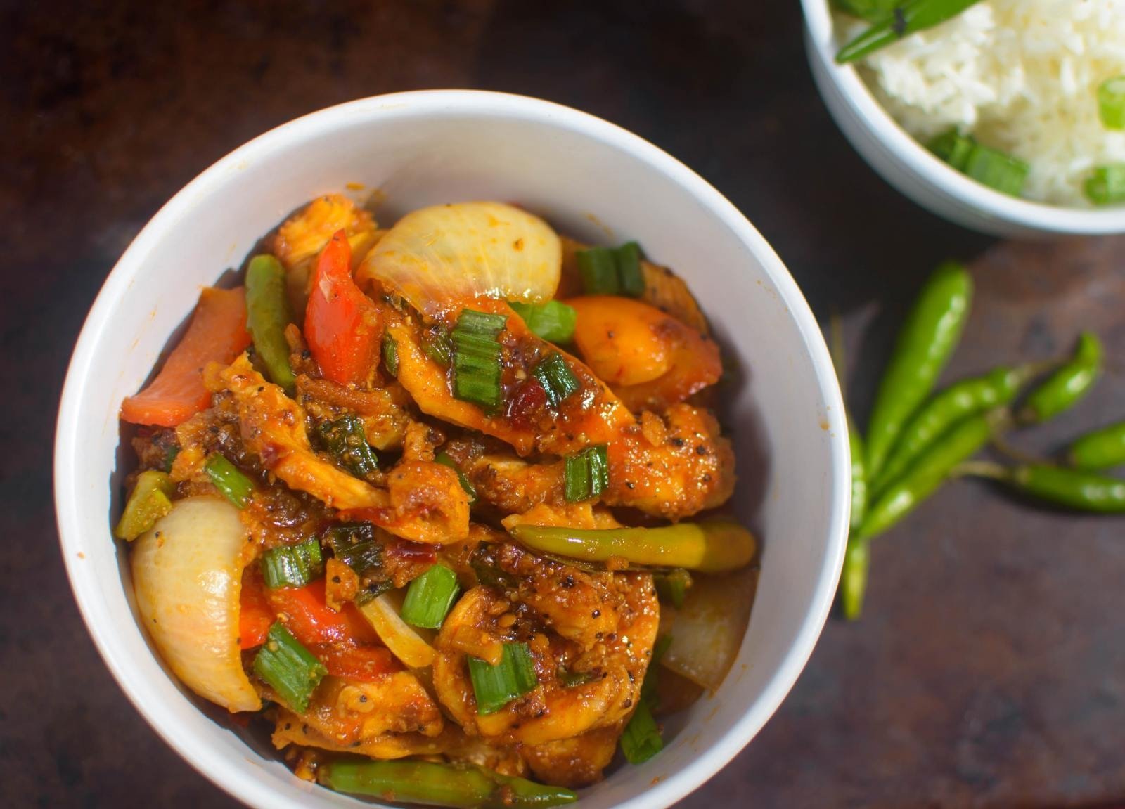 Pan-Fried Chinese Chilli Chicken