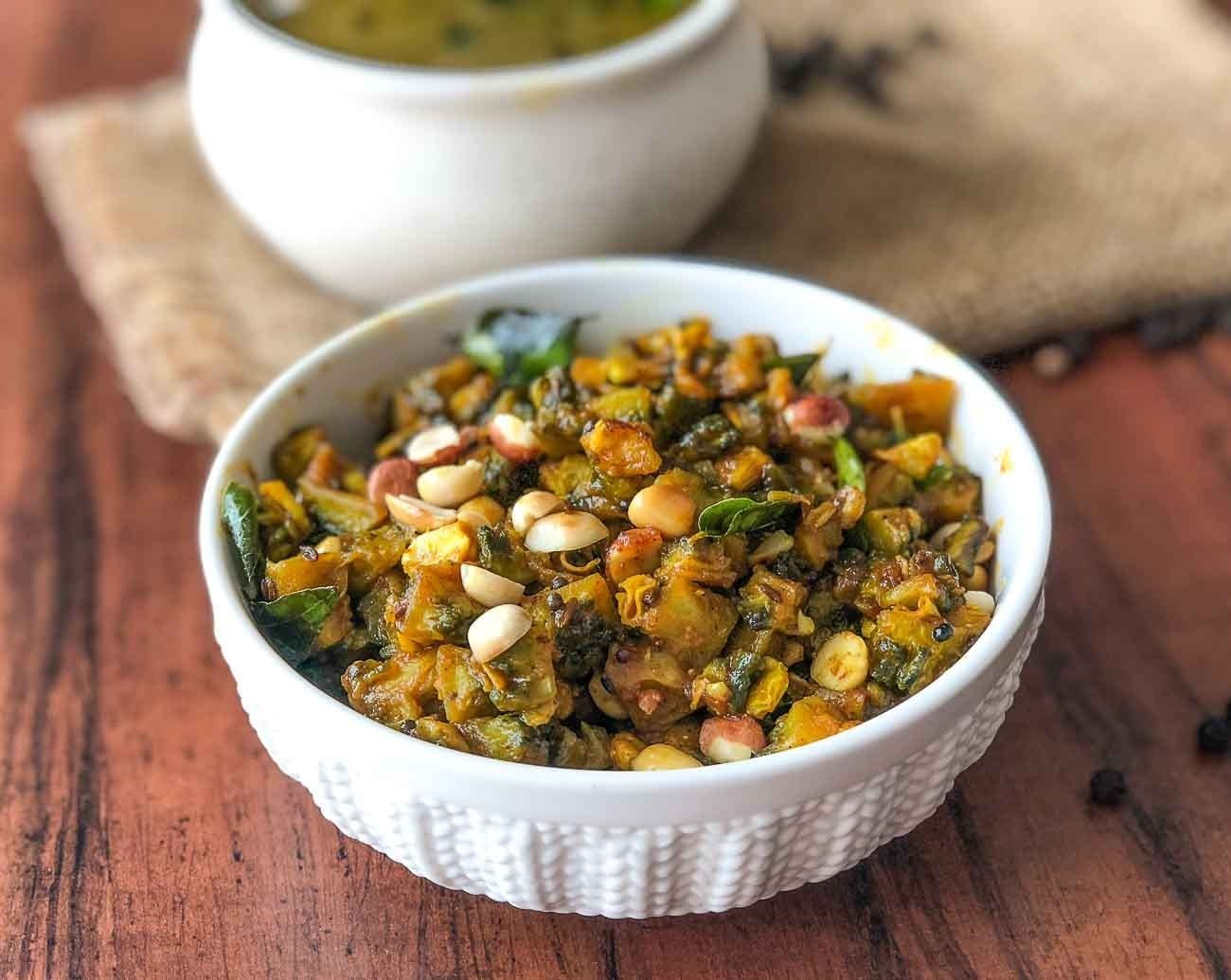 Bitter Gourd Poriyal