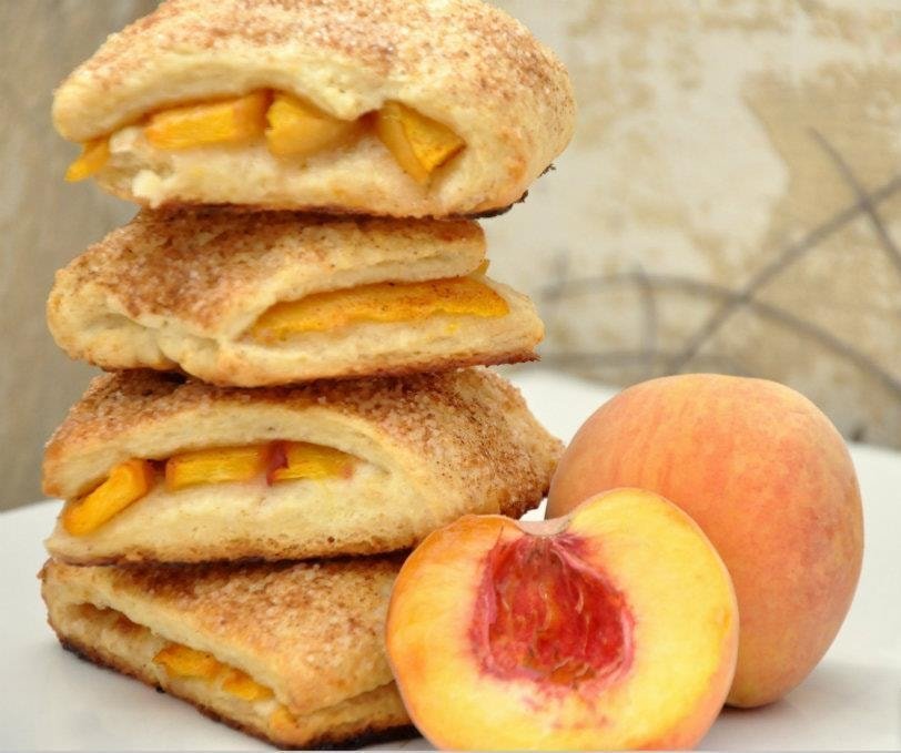 Peach Cobbler Scones