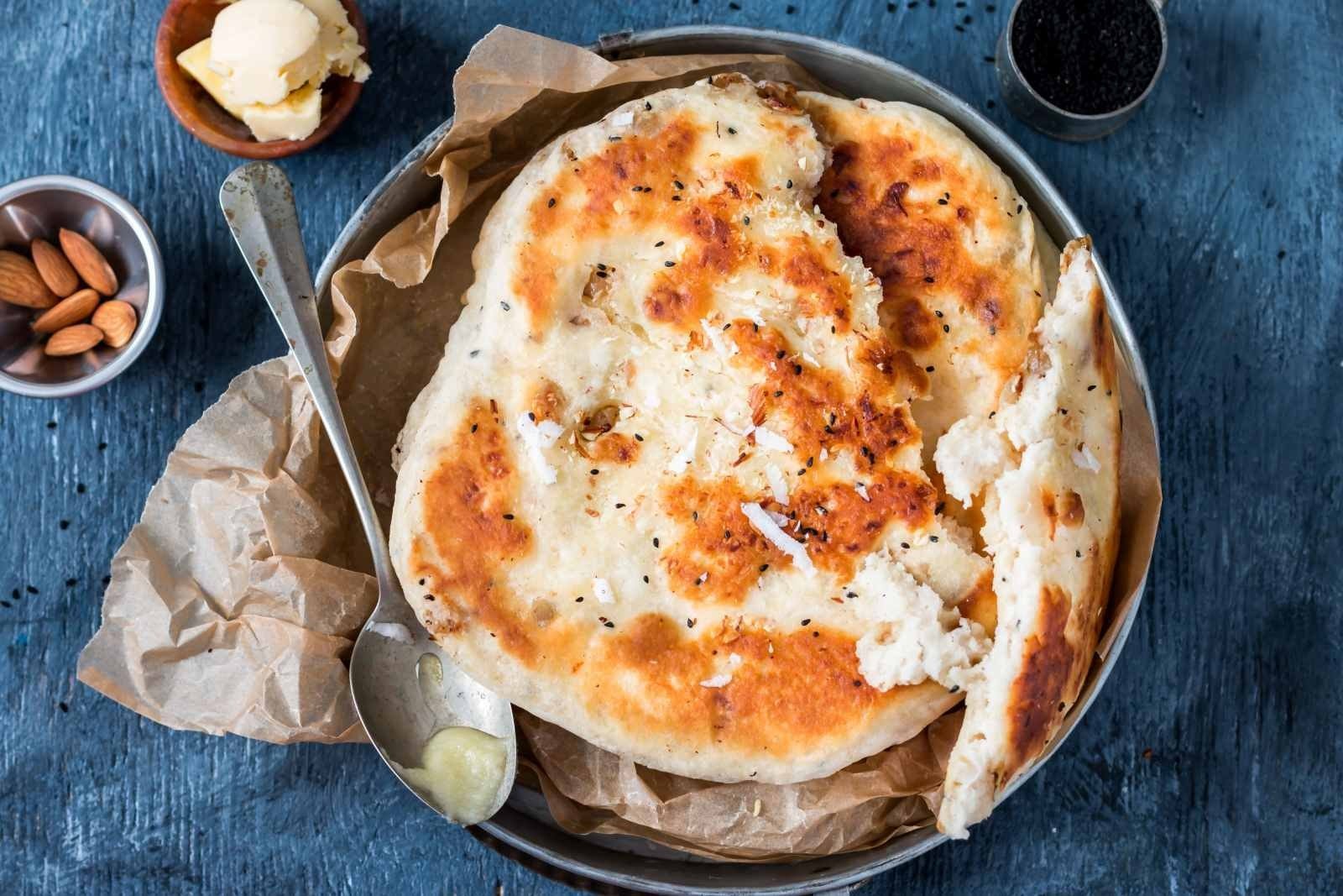 Peshwari Naan with Dry Fruits