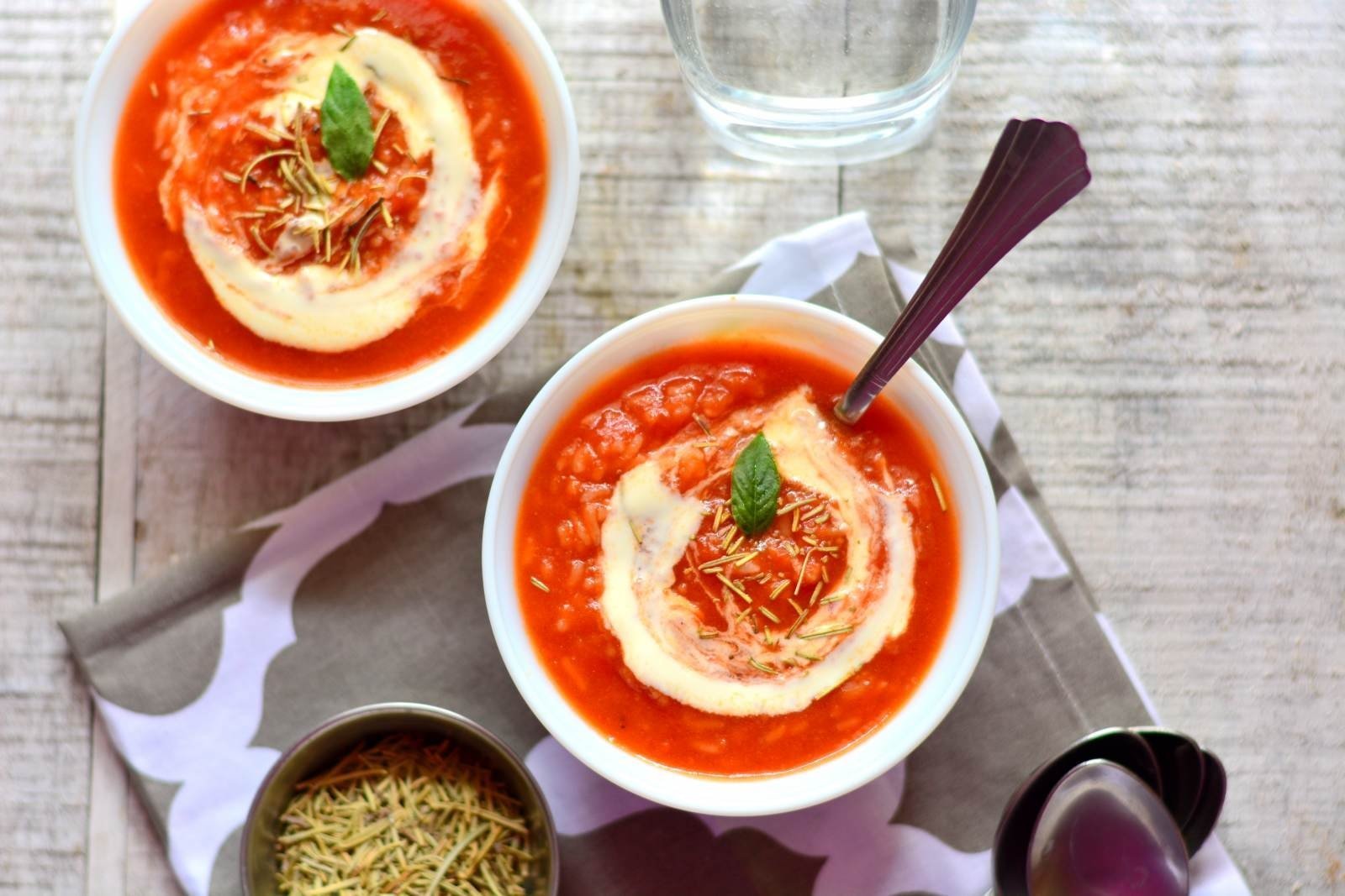 Provençal Tomato Rice Soup