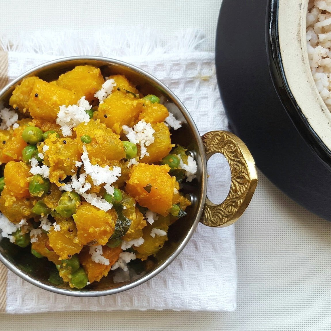 Pumpkin Peas Palya