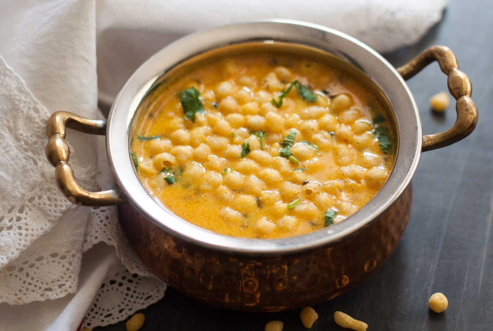 Punjabi-Style Boondi Kadhi