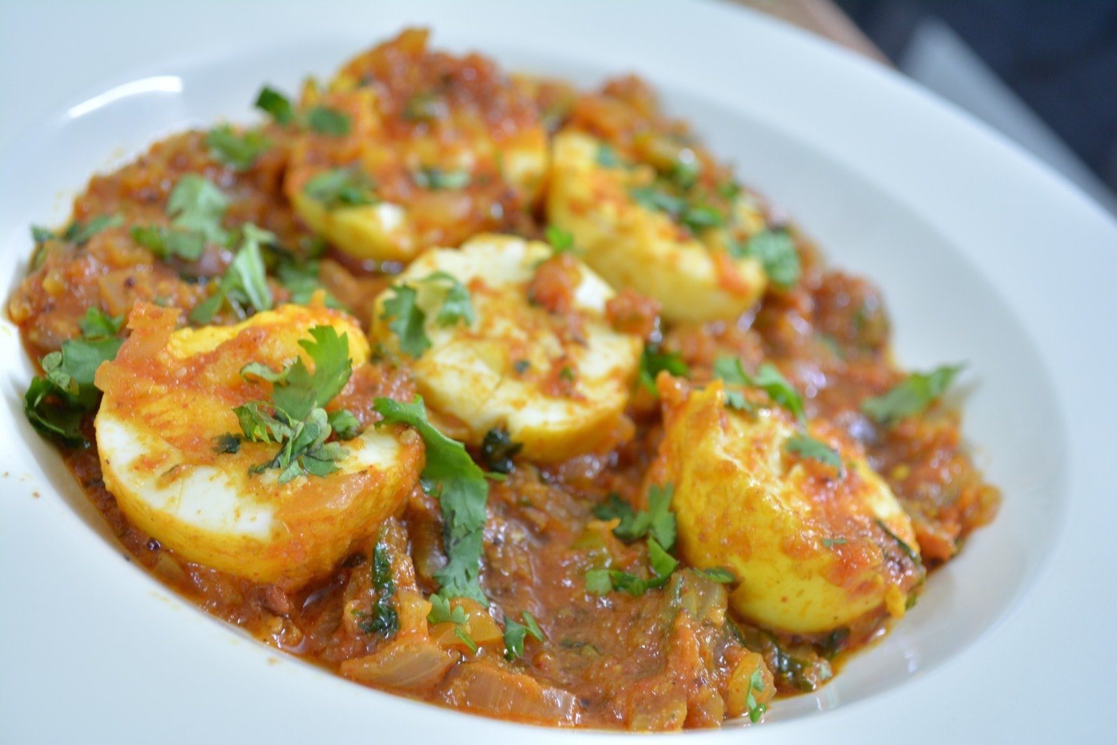 Punjabi-Style Egg Curry