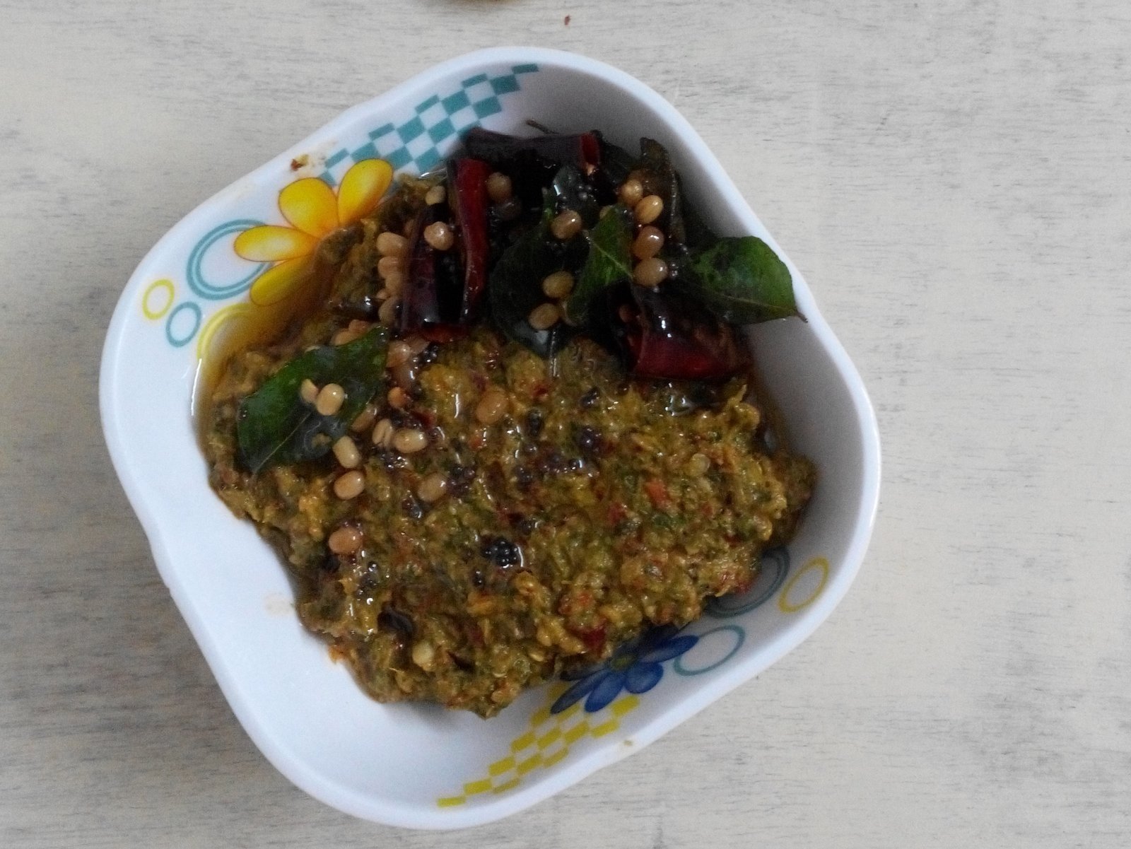 Radish Leaves Pachadi