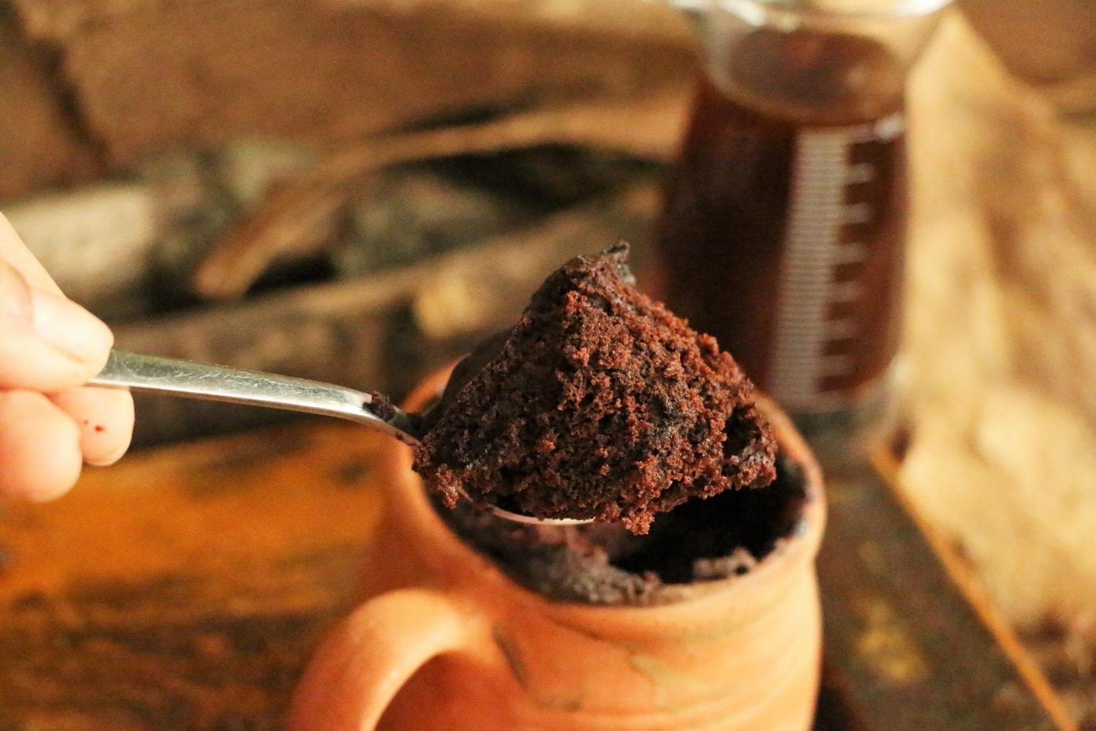 Ragi Chocolate Coffee Mug Cake