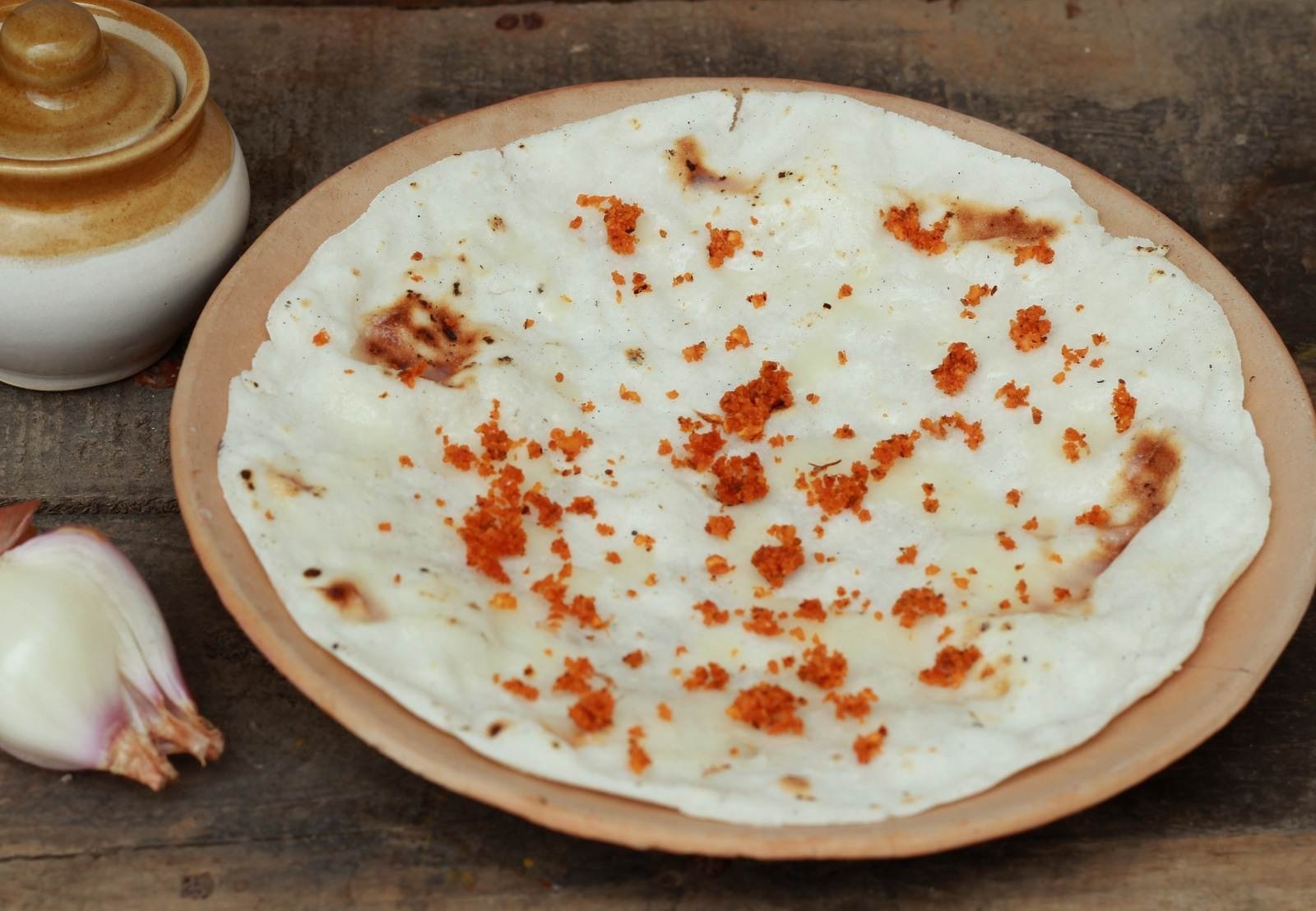 Maharashtrian Rice Flour Bhakri