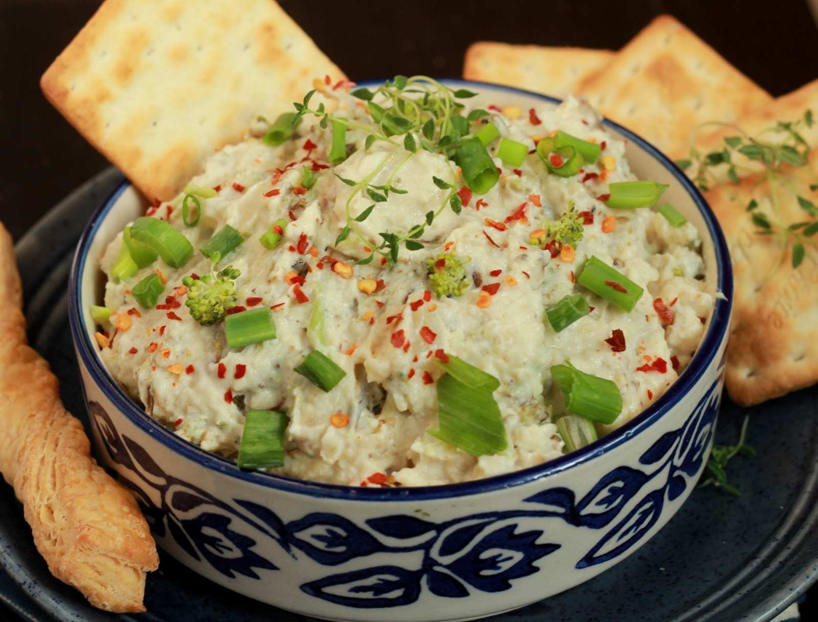 Roasted Broccoli and Potato Dip