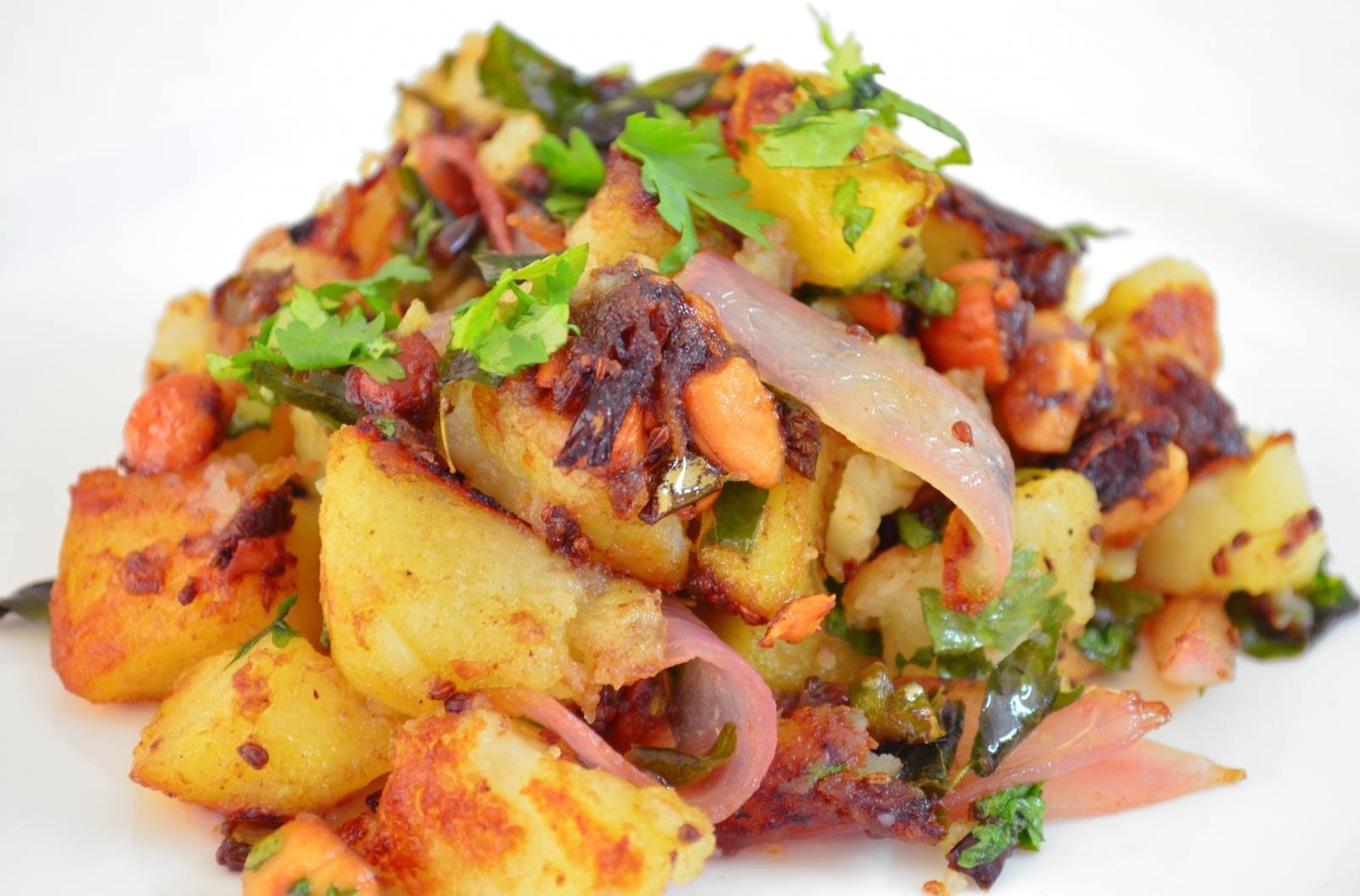 Tamarind Chilli Potatoes