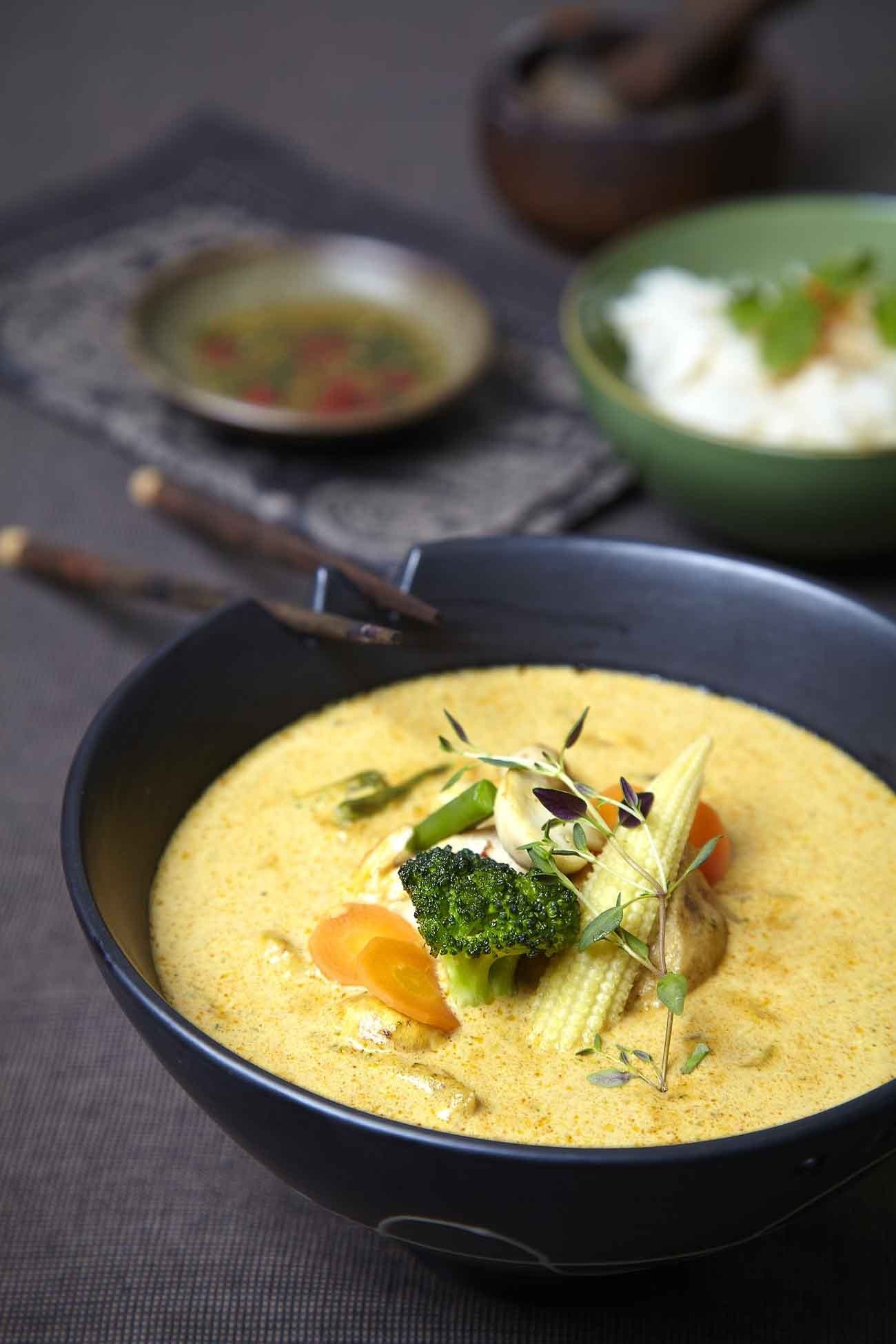 Thai Chicken Green Curry with Vegetables
