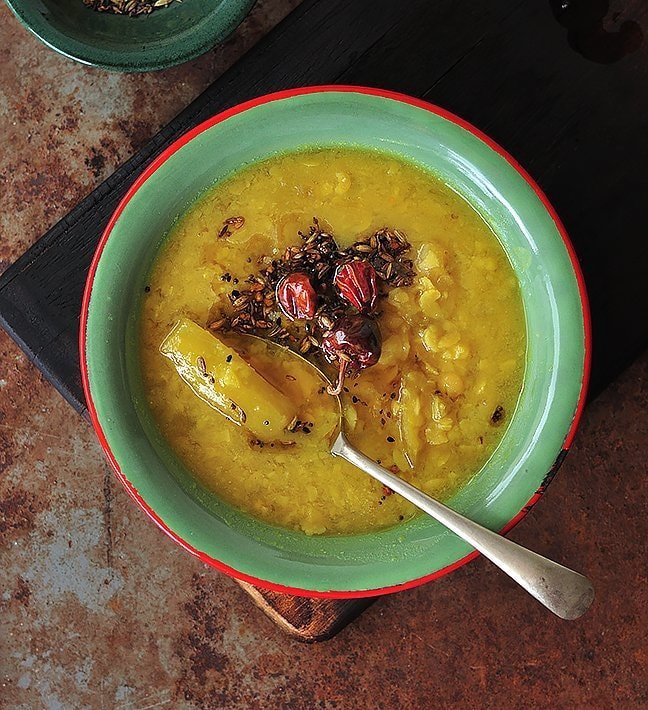 Bengali-Style Raw Mango Masoor Dal