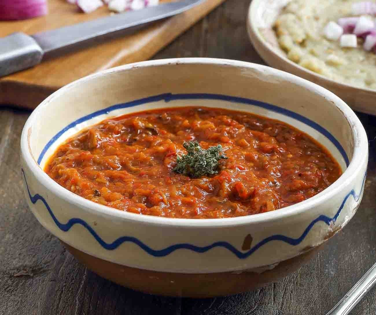 Tomato Garlic Chutney