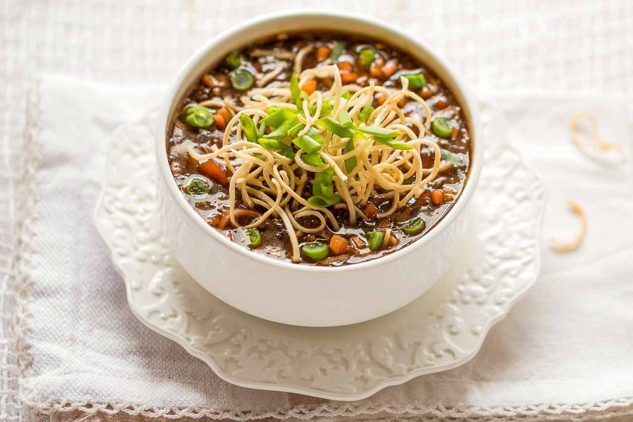 Vegetable Manchow Soup