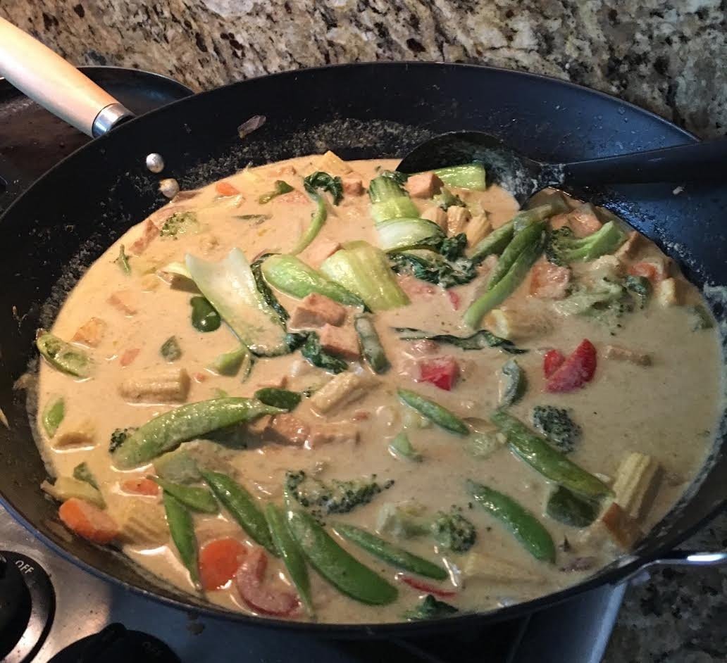 Thai Green Curry with Tofu