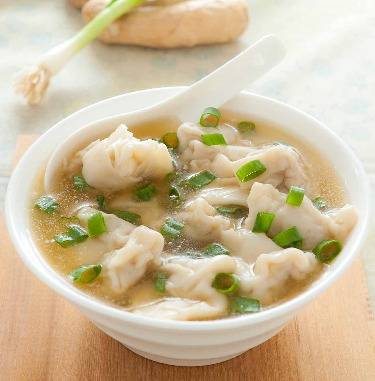 Vegetable Wonton Soup
