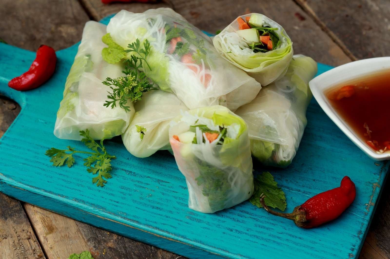 Vietnamese Rice Paper Rolls