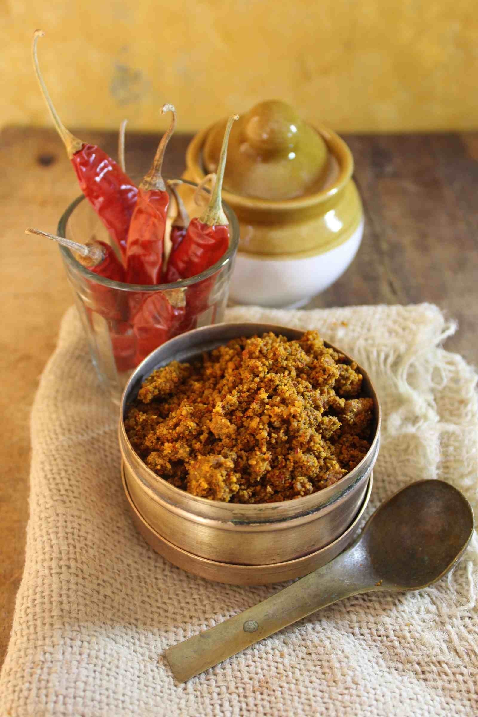 Watermelon and Pumpkin Seed Podi